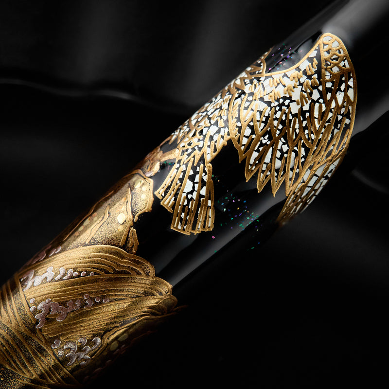 TACCIA Empress Maki-e Fountain Pen - Moonlit Falls (Limited Edition)