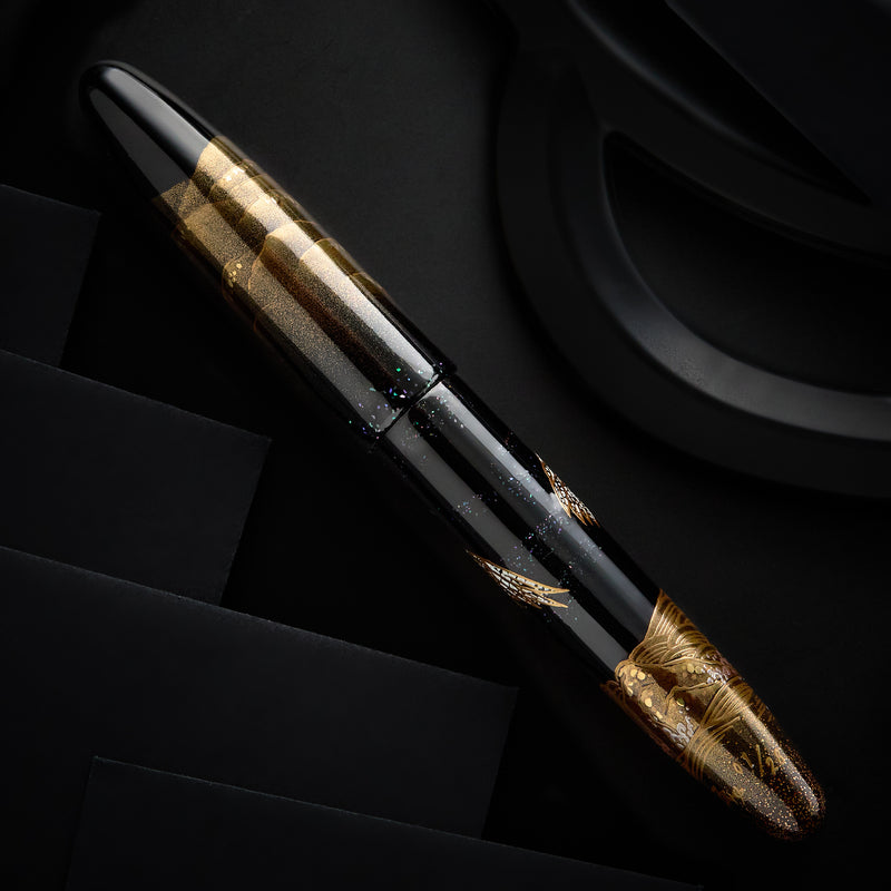 TACCIA Empress Maki-e Fountain Pen - Moonlit Falls (Limited Edition)
