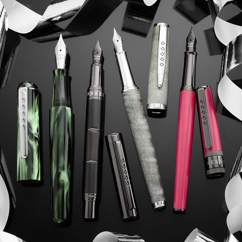 Tom Hessin Edinburgh Fountain Pen - Stockbridge Stone
