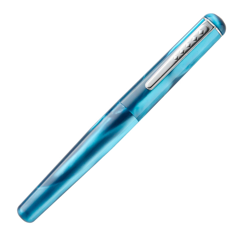 Tom Hessin Charles Fountain Pen - Thames Blue