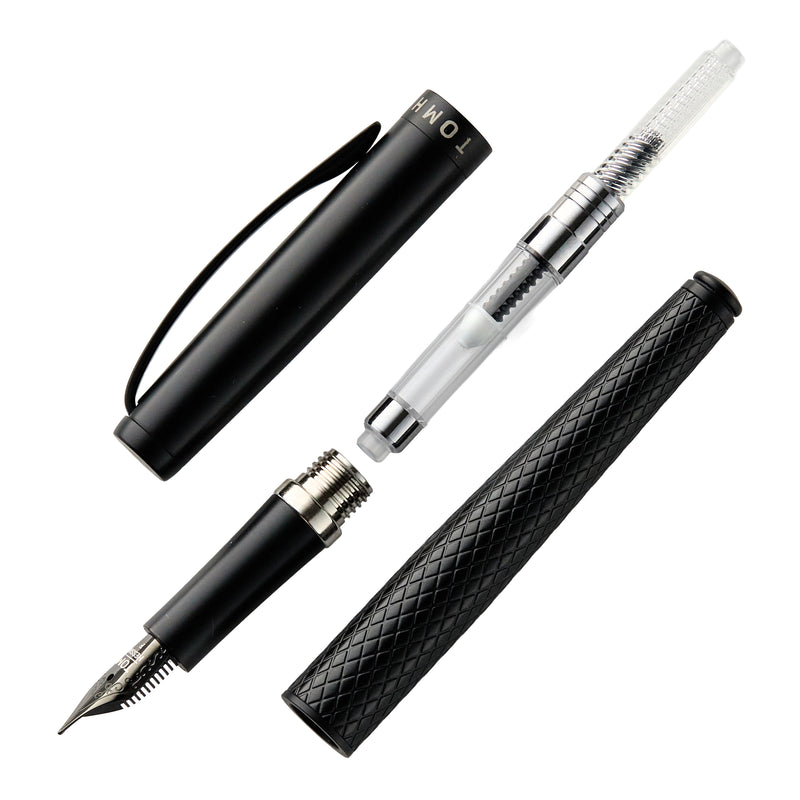 Tom Hessin Magnetic Series Fountain Pen - Carbon Steel