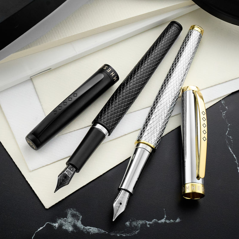 Tom Hessin Magnetic Series Fountain Pen - Carbon Steel