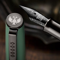 Tom Hessin Rebel Fountain Pen - Cambridge Blue