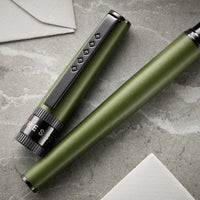 Tom Hessin Rebel Fountain Pen - Garrison Green