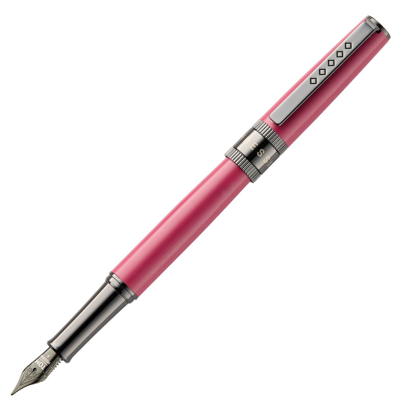 Tom Hessin Rebel Fountain Pen - Jewellers Rouge