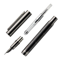 Tom Hessin Revolution Fountain Pen - Charcoal