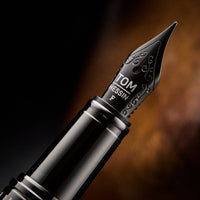 Tom Hessin Revolution Fountain Pen - Charcoal