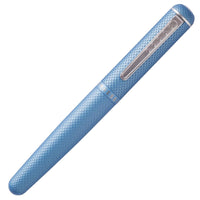 Tom Hessin Charles 1870 Gherkin Fountain Pen - Sky Blue