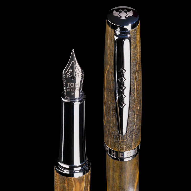Tom Hessin Edinburgh Fountain Pen - Arthur's Seat Green
