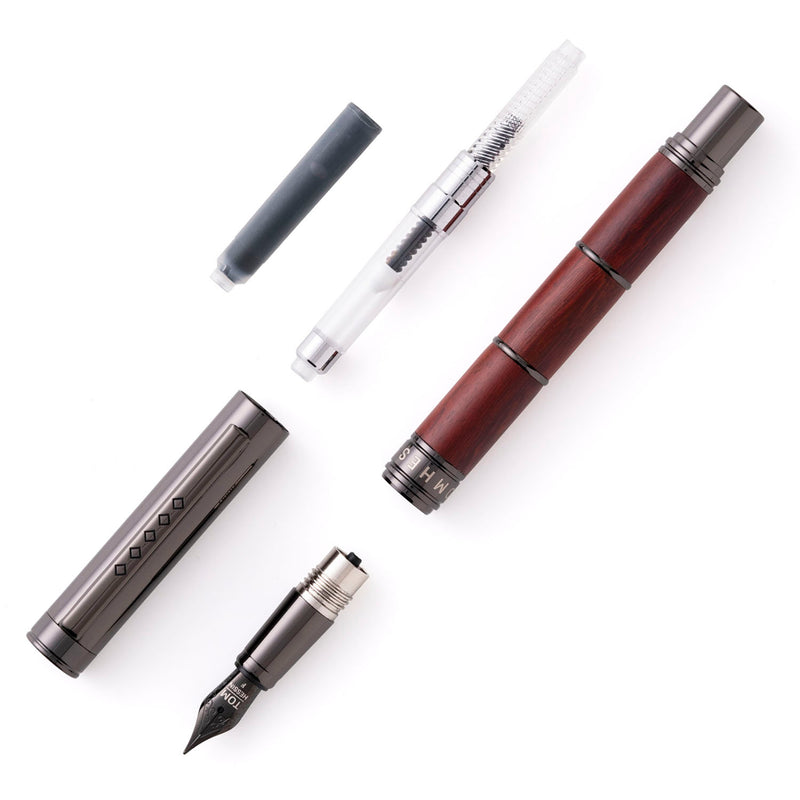 Tom Hessin Revolution Fountain Pen - Ironbridge