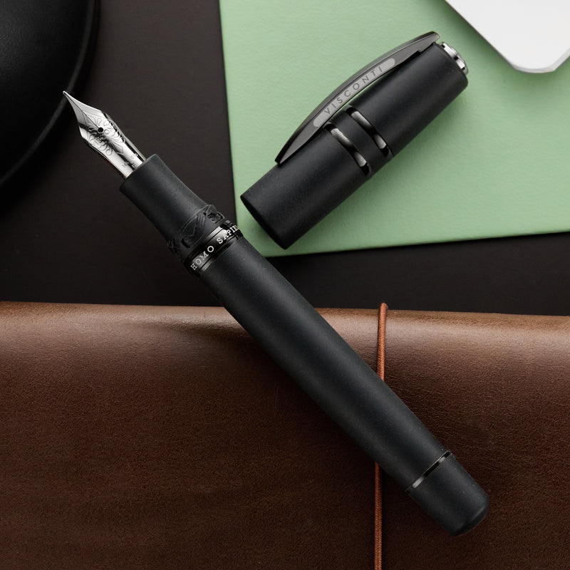 Visconti Homo Sapiens Fountain Pen - Dark Age (14k Nib)