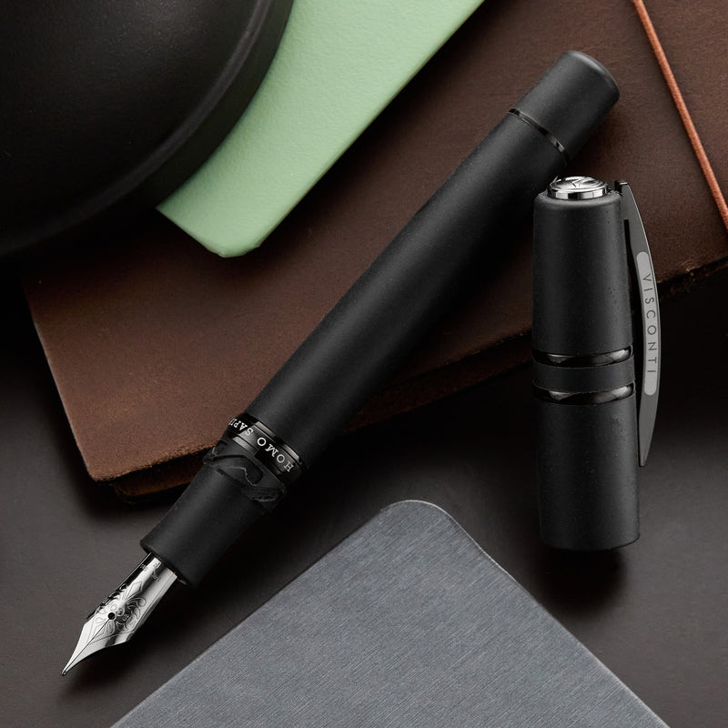 Visconti Homo Sapiens Fountain Pen - Dark Age (14k Nib)