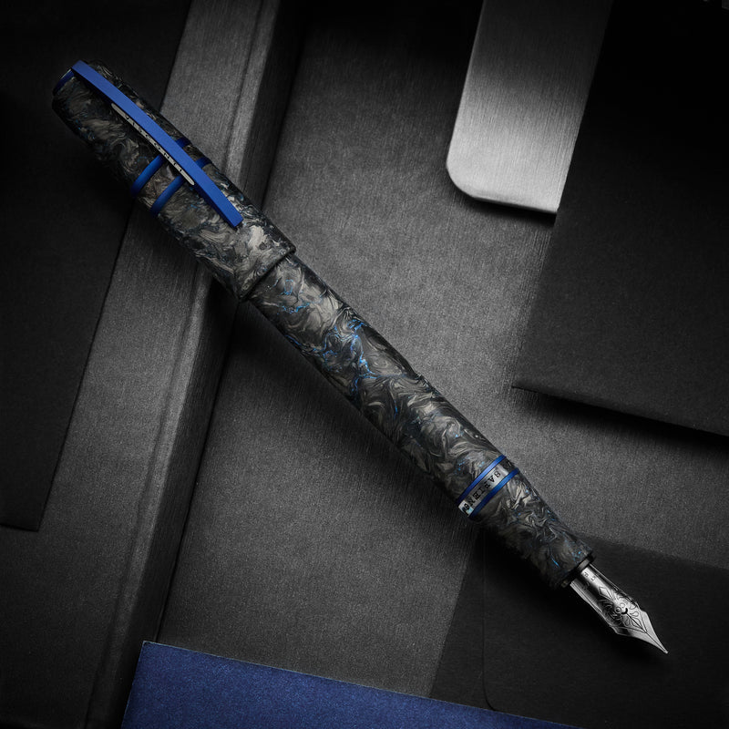 Visconti Homo Sapiens Fountain Pen - Carbon Abyssus (Limited Edition)
