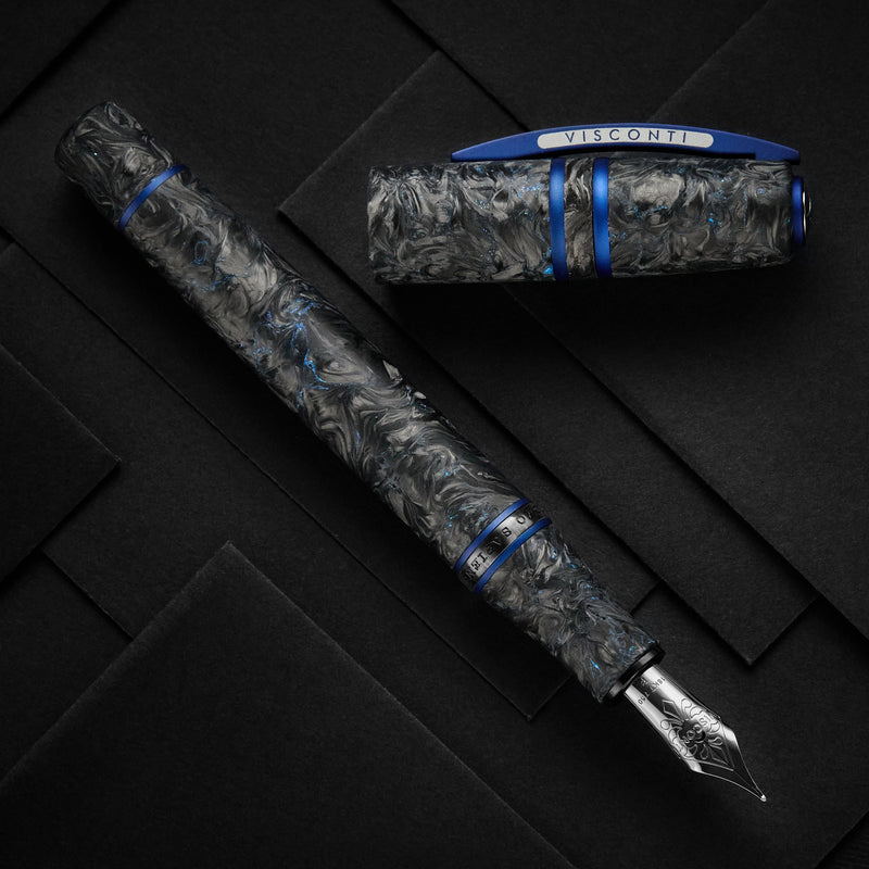 Visconti Homo Sapiens Fountain Pen - Carbon Abyssus (Limited Edition)