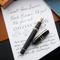Visconti Homo Sapiens Fountain Pen - Bronze Age (Custom 18k Nib Grind)