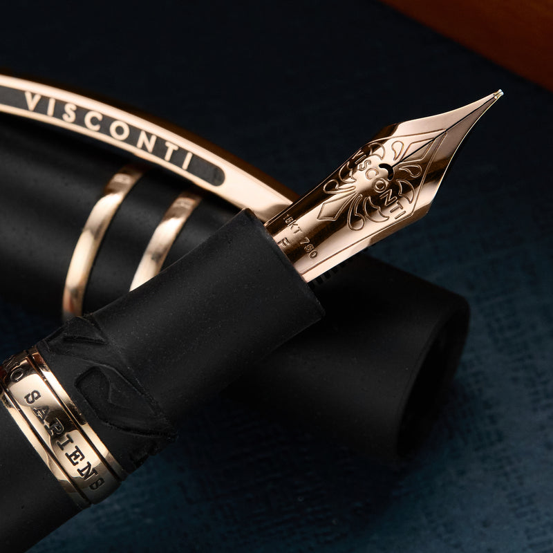 Visconti Homo Sapiens Fountain Pen - Bronze Age (Custom 18k Nib Grind)