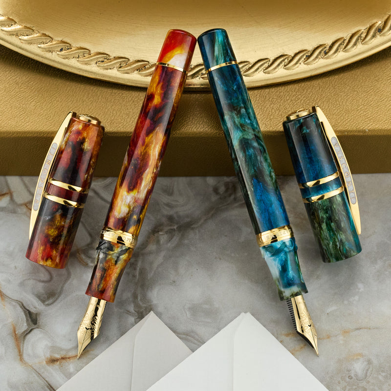 Visconti Homo Sapiens Nebula Fountain Pen - Eagle (Limited Edition)