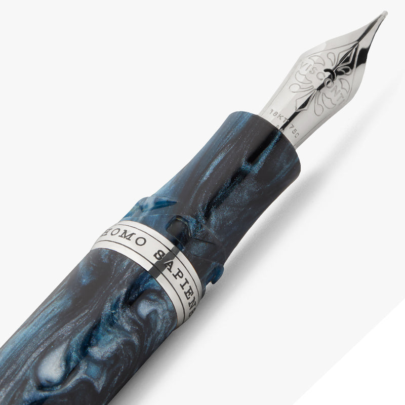 Visconti Homo Sapiens Fountain Pen - Dark Sapphire (Limited Edition)