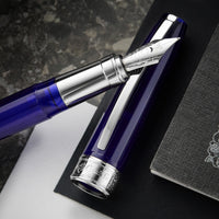 Visconti Michelangelo Fountain Pen - Blue