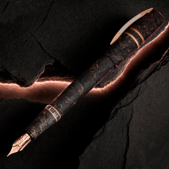 Visconti Homo Sapiens Fountain Pen - Carbon Rose (Limited Edition)