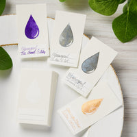 Wearingeul Ink Color Swatch Cards - Ink Droplet