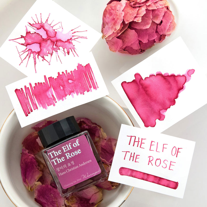 Wearingeul The Elf of the Rose - Ink Sample