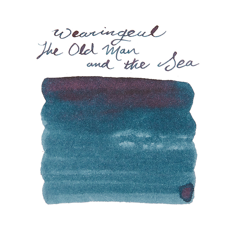 Wearingeul The Old Man and the Sea - Ink Sample