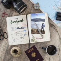Clairefontaine Basic My Essential A5 Notebook - Red, Dot Grid