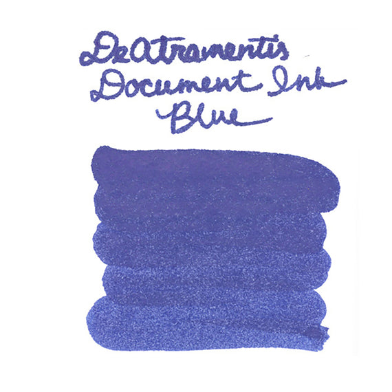 De Atramentis Document Ink Blue fountain pen ink