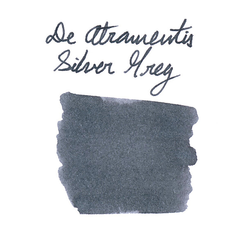 De Atramentis Silver Grey - Ink Sample