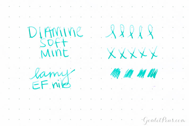 Diamine Soft Mint - Ink Sample