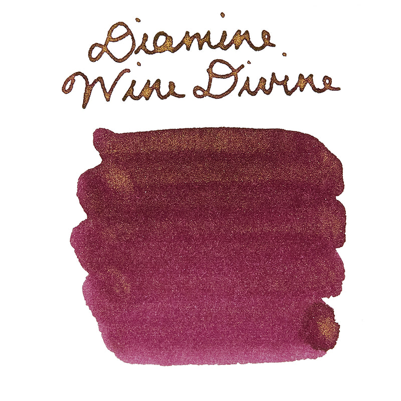 Diamine Wine Divine - Ink Sample