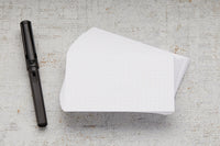 Exacompta White Index Cards (3 x 5) - Graph