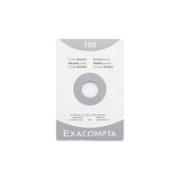 Exacompta White Index Cards (4 x 6) - Graph