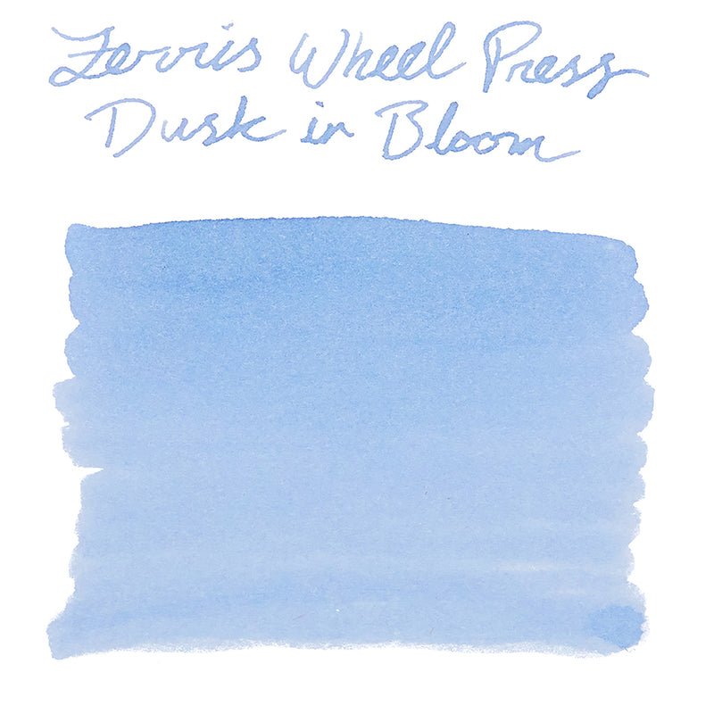 Ferris Wheel Press Dusk in Bloom - Ink Sample