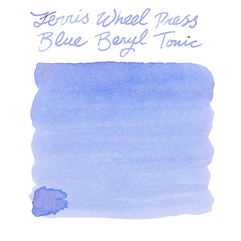 Ferris Wheel Press Blue Beryl Tonic - Ink Sample
