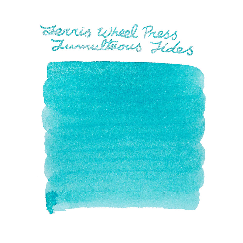 Ferris Wheel Press Tumultuous Tides - Ink Sample