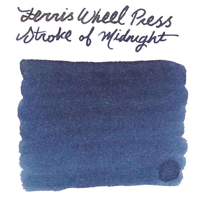 Ferris Wheel Press Stroke of Midnight - Ink Sample