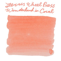 Ferris Wheel Press Masque Resin Fountain Pen & Ink Set - Coral