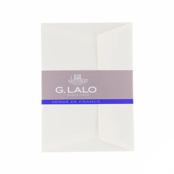 G. Lalo Vergé de France Small Envelopes - Ivory (6.38 x 4.49)