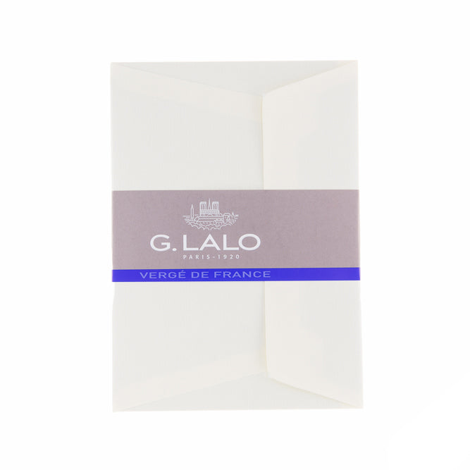 G. Lalo Vergé de France Small Envelopes - Ivory