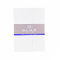G. Lalo Vergé de France Small Envelopes - White