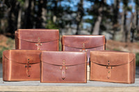 Galen Leather Writer's Medic Bag - Crazy Horse Tan