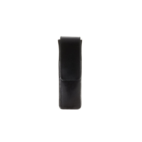 Girologio Double Magnetic Closure Pen Case - Black