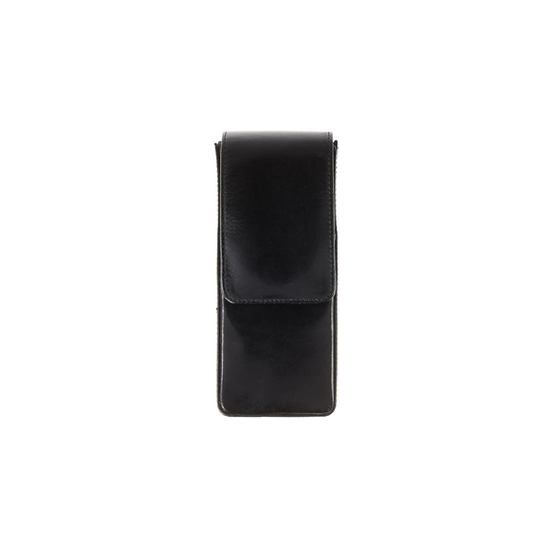 Girologio Triple Magnetic Closure Pen Case - Black