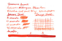 Diamine Sunset - Ink Sample