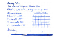 LAMY blue - Ink Sample