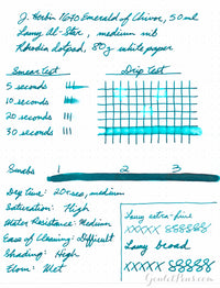 Jacques Herbin 1670 Emerald of Chivor - 15ml Bottled Ink