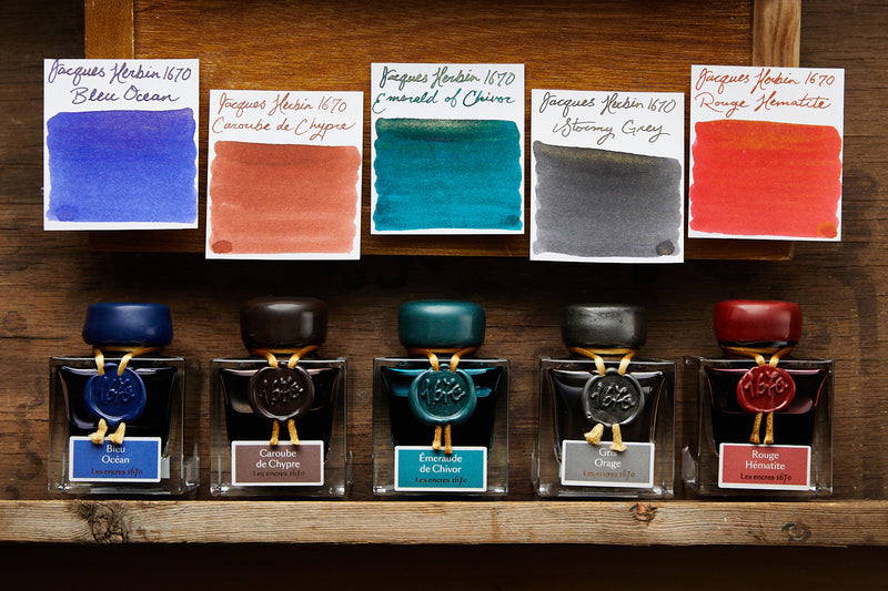 Jacques Herbin 1670 Stormy Grey - 50ml Bottled Ink