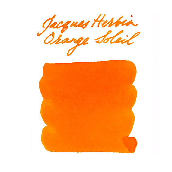Jacques Herbin Orange Soleil fountain pen ink